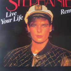 Discos de vinilo: STEPHANIE MAXI-SINGLE SELLO SANNI RÉCORDS EDITADO EN ESPAÑA AÑO 1987.... Lote 283105213