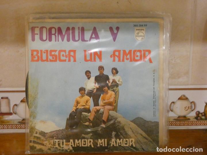 Discos de vinilo: DISCO 7 PULGADAS FORMULA V BUSCA UN AMOR - Foto 1