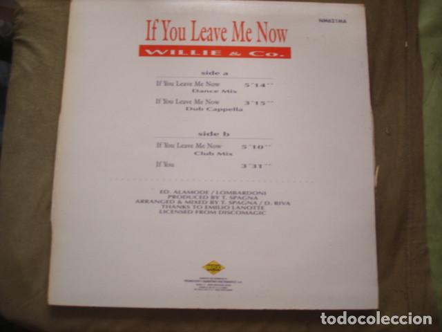 Discos de vinilo: Willie & Co. If You Leave Me Now - Foto 2