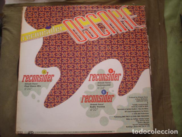 Discos de vinilo: Oscare &lrm; Reconsider - Foto 2