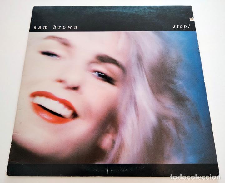 Discos de vinilo: VINILO LP DE SAM BROWN. STOP!. 1988. - Foto 1