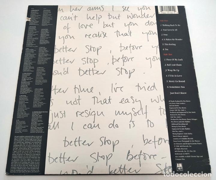Discos de vinilo: VINILO LP DE SAM BROWN. STOP!. 1988. - Foto 3