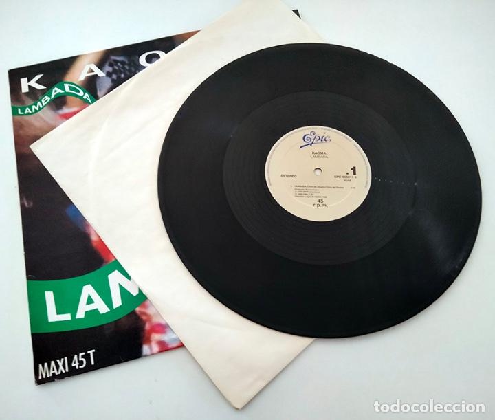 Discos de vinilo: VINILO MAXI SINGLE DE KAOMA. LAMBADA. 1989. - Foto 3