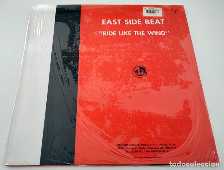 Discos de vinilo: VINILO MAXI SINGLE DE EAST SIDE BEAT. RIDE LIKE THE WIND. 1993. - Foto 2 - 283183148