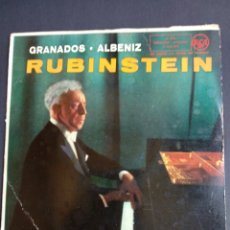 Discos de vinilo: *RUBINSTEIN, GRANADOS ALBÉNIZ, 1958. Lote 283212053