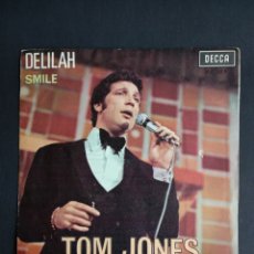 Discos de vinilo: *TOM JONES, DELILAH, 1968. Lote 283223748