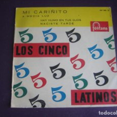 Discos de vinilo: LOS CINCO 5 LATINOS - EP FONTANA 1959 - MI CARIÑITO +3 MELODICA LATINA 60'S -VINILO VERDE
