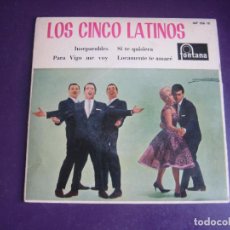 Discos de vinilo: LOS CINCO 5 LATINOS - EP FONTANA 1962 - INSEPARABLES +3 MELODICA LATINA 60'S -