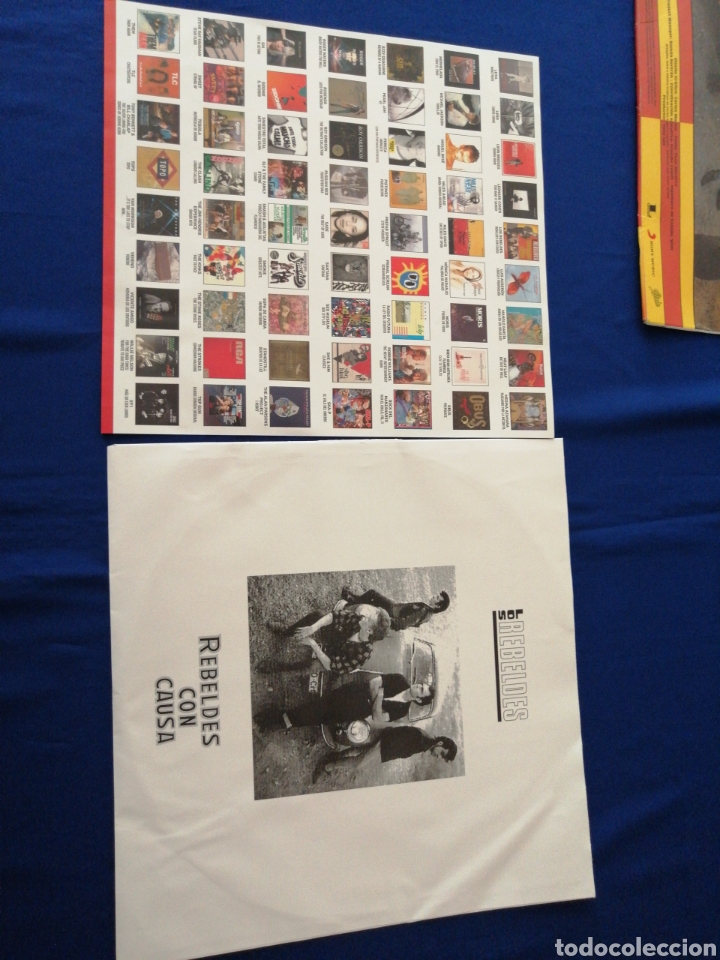 Discos de vinilo: LOS REBELDES - REBELDES CON CAUSA - Foto 8