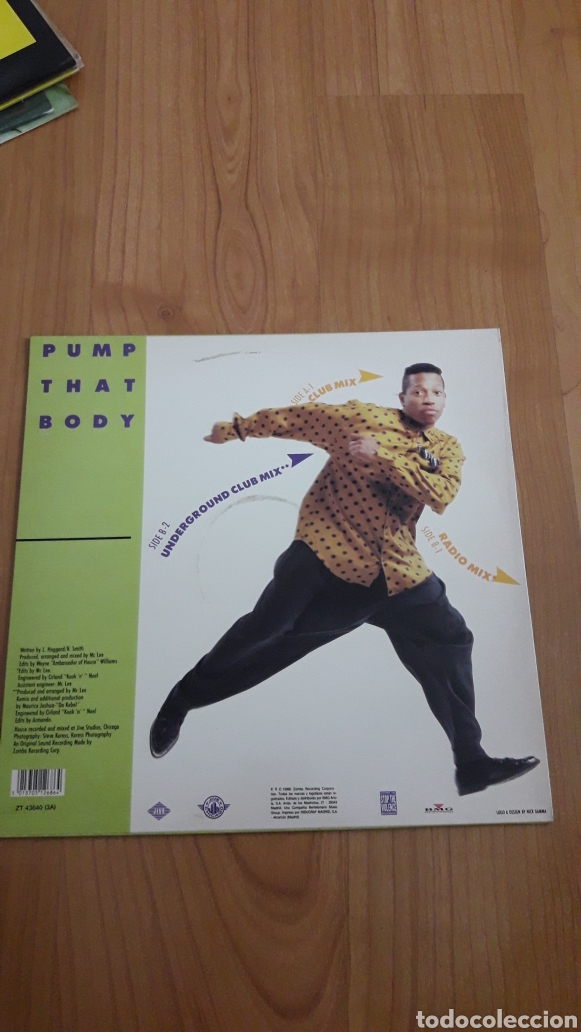 Discos de vinilo: PUMP THAT BODY. MR. LEE - Foto 2