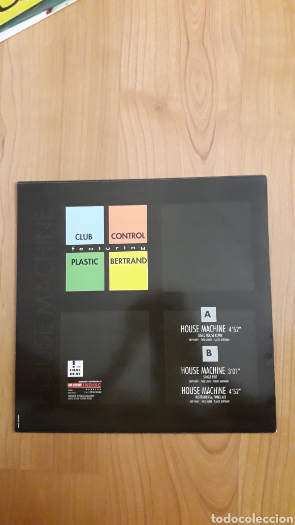 Discos de vinilo: HOUSE MACHINE. CLUB CONTROL. PLASTIC BERTRAND - Foto 2