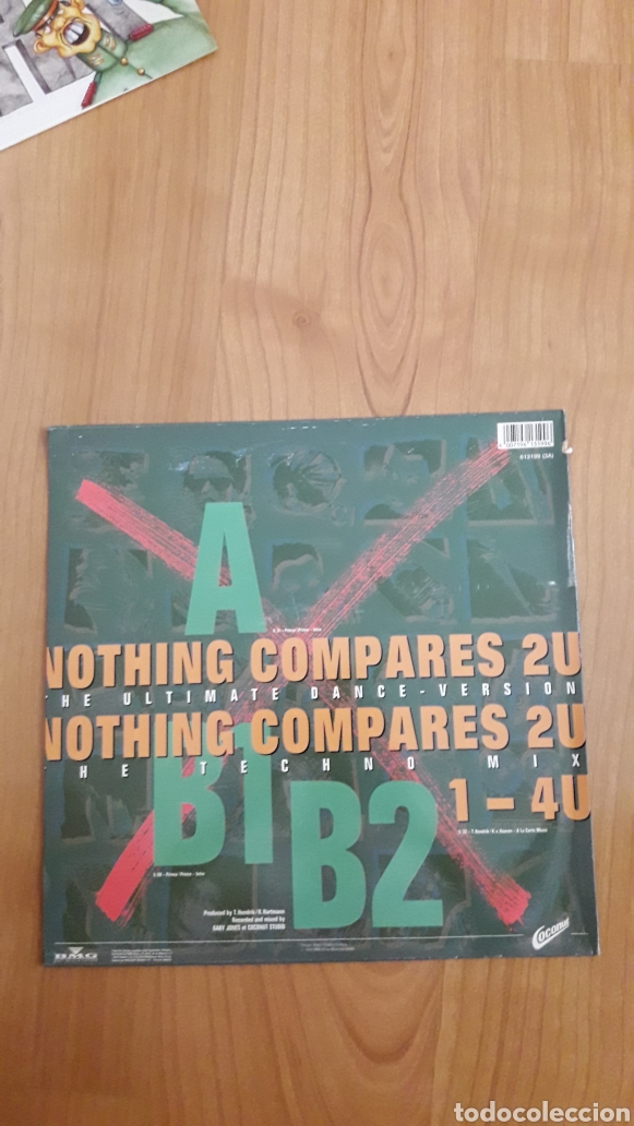 Discos de vinilo: CHYP-NOTIC. NOTHING COMPARES 2 U - Foto 2