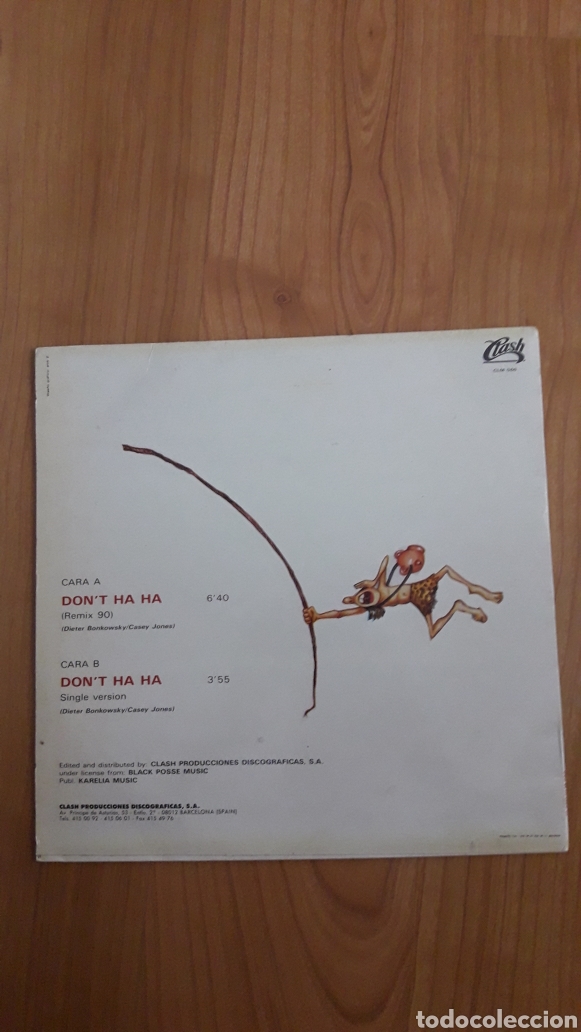 Discos de vinilo: CASEY JONES. DONT HA HA - Foto 2
