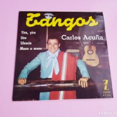 Discos de vinilo: DISCO-SINGLE-VINILO-TANGOS-CARLOS ACUÑA-EXCELENTE-1961-COLECCIONISTAS. Lote 283340873