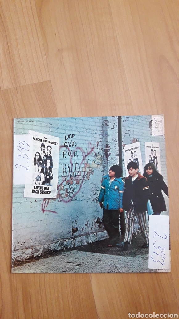 Vinyl-Schallplatten: THE SPENCER DAVIS BAND. LIVIN'IN A BACK STREET