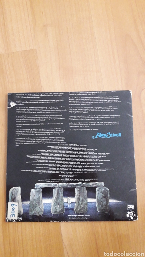 Discos de vinilo: DOBLE LP ALAN STIVELL. SINFON&Iacute;A CELTA - Foto 2