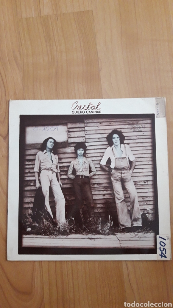 Discos de vinilo: CRISTAL. QUIERO CAMINAR - Foto 1