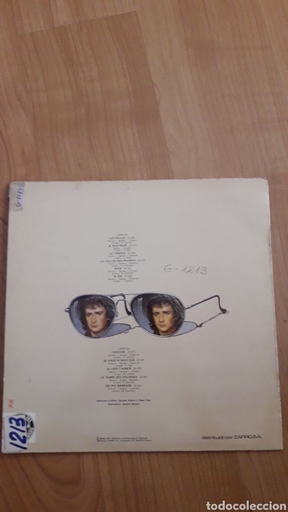 Discos de vinilo: MICHEL SARDOU. LA VIEILLE. JACCUSE - Foto 2