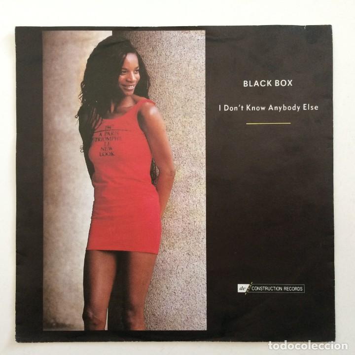 Discos de vinilo: Black Box &ndash; I Dont Know Anybody Else Germany,1990 Deconstruction - Foto 1