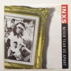 Discos de vinilo: INXS ‎– NEVER TEAR US APART / GUNS IN THE SKY (KICK ASS REMIX) HOLANDA,1988