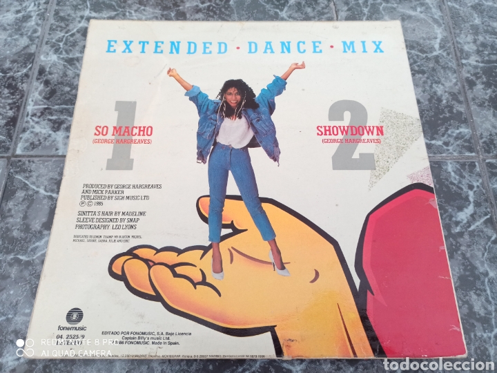 Discos de vinilo: Sinitta - So Macho - Foto 2