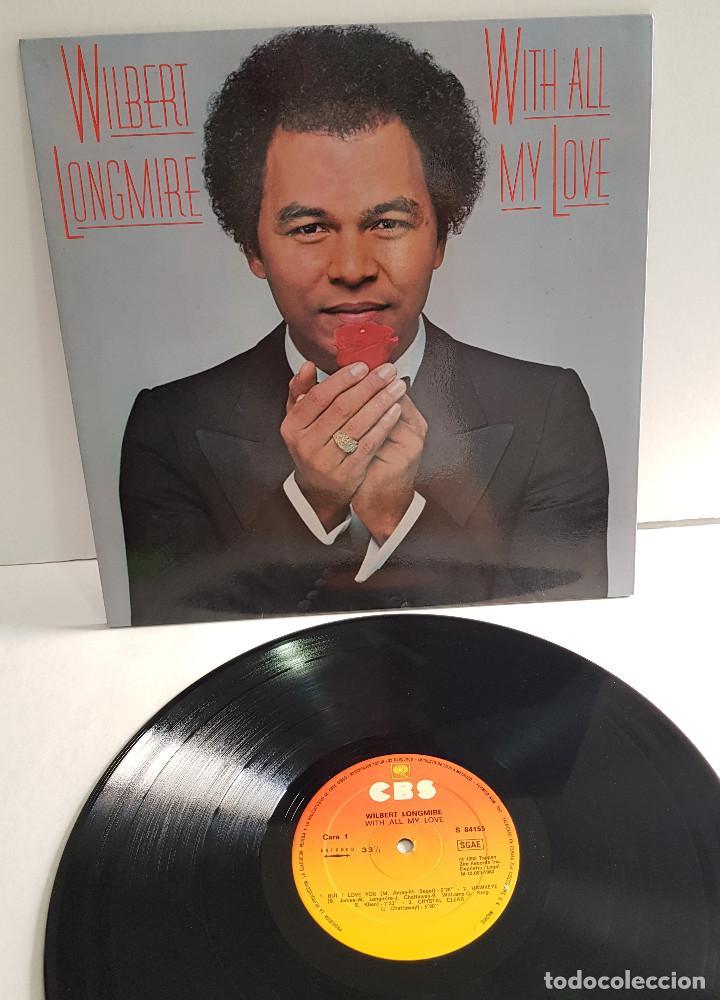 Discos de vinilo: WILBERT LONGMIRE - WITH ALL MY LOVE - Foto 1