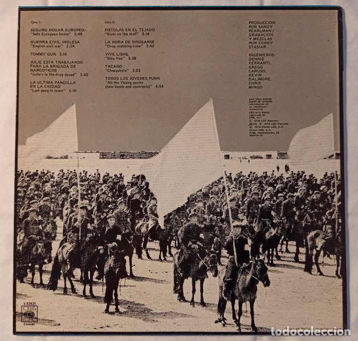 Discos de vinilo: The Clash. GIVE &acute;EM ENOUGH ROPE. 1&ordf; Edici&oacute;n (1978). - Foto 2