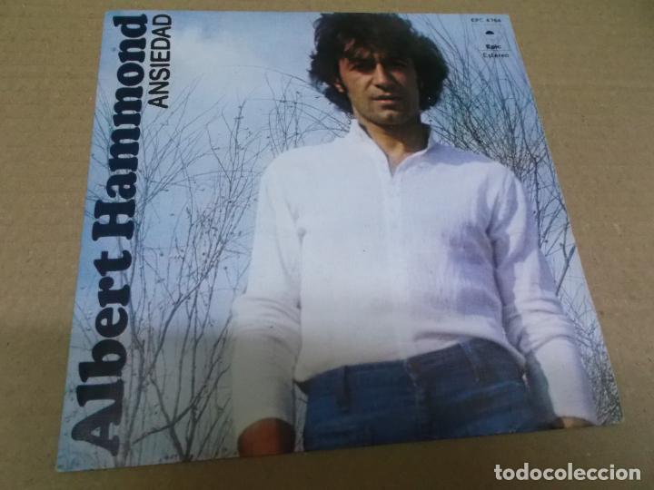 Discos de vinilo: ALBERT HAMMOND (SINGLE) ANSIEDAD A&Ntilde;O &ndash; 1976 - Foto 1