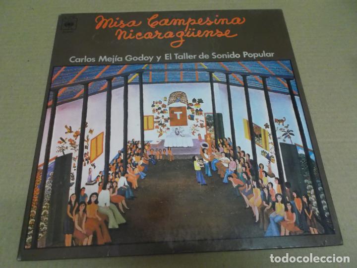 Vinyl records: CARLOS MEJIA GODOY Y EL TALLER DE SONIDO POPULAR (LP) MISA CAMPESINA NICARAGUENSE A&Ntilde;O &ndash; 1977 &ndash; PORTA