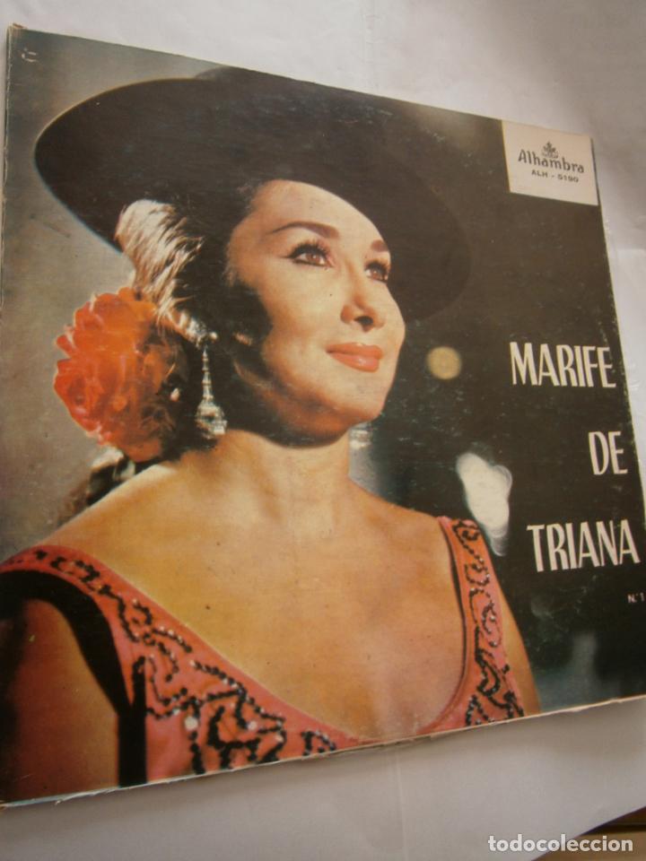 Discos de vinilo: ANTIGUO DISCO LP VINILO - MARIFE DE TRIANA - D1 - Foto 1