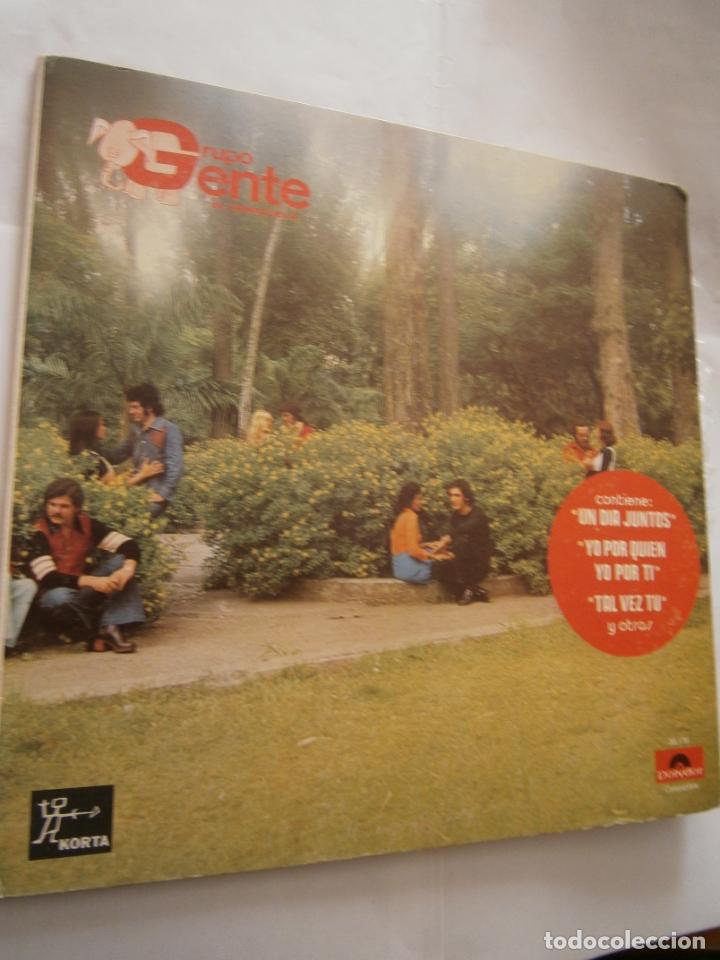 Disques de vinyle: ANTIGUO DISCO LP VINILO - GRUPO GENTE - D1