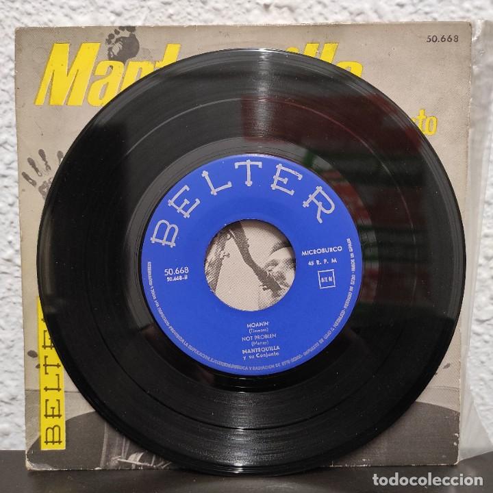Discos de vinilo: MANTEQUILLA Y SU CONJUNTO - MOANIN &middot; NOT PROBLEM &middot; BLUE NOTE &middot; 7&rdquo; EP SPAIN 1963 - Foto 4