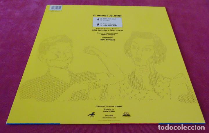 Discos de vinilo: Hombres G &lrm;&ndash; El Orgullo De Mam&aacute; - MAXISINGLE 1992 - Foto 2