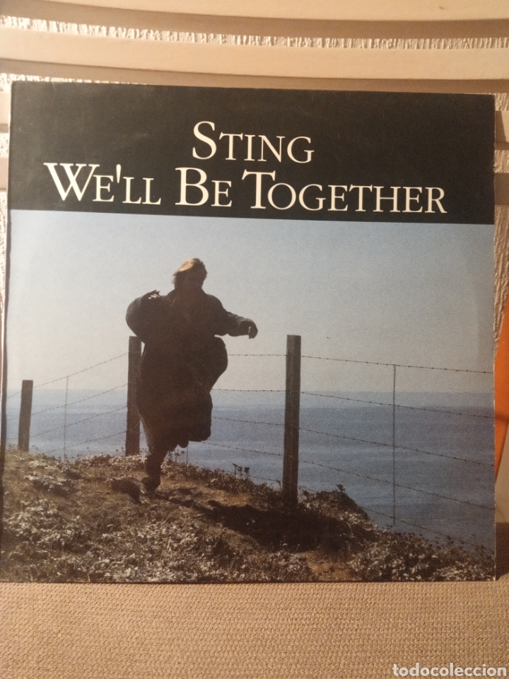 Discos de vinilo: Vinilo MAXISINGLE STING &rdquo; WELL BE TOGETHER &rdquo; - Foto 1