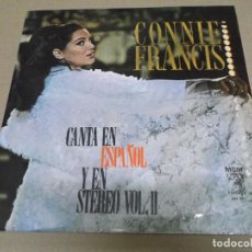 Discos de vinilo: CONNIE FRANCIS (LP) CANTA EN ESPAÑOL Y EN STEREO VOL. II AÑO – 1967