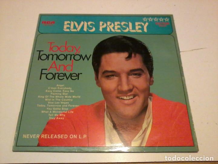 Discos de vinilo: Elvis LP Today Tomorrow And Forever Ger. - Foto 1