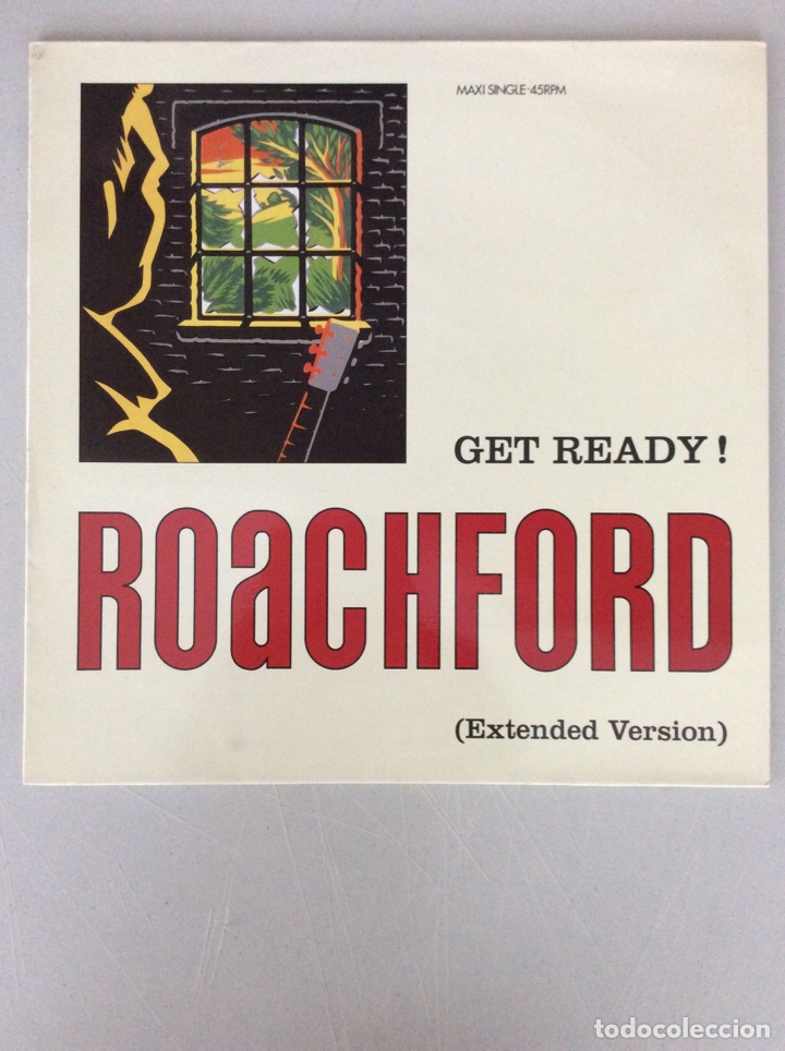 Discos de vinilo: Get ready! Roachford (extended versi&oacute;n) - Foto 1