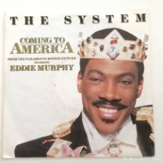 Discos de vinilo: THE SYSTEM – COMING TO AMERICA (PART ONE) / COMING TO AMERICA (PART TWO) GERMANY,1988