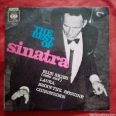 Discos de vinilo: 1968 ANTIGUO VINILO 7” 45 RPM EP. FRANK SINATRA THE BEST OF SINATRA. BLUE SKIES.... Lote 283641038