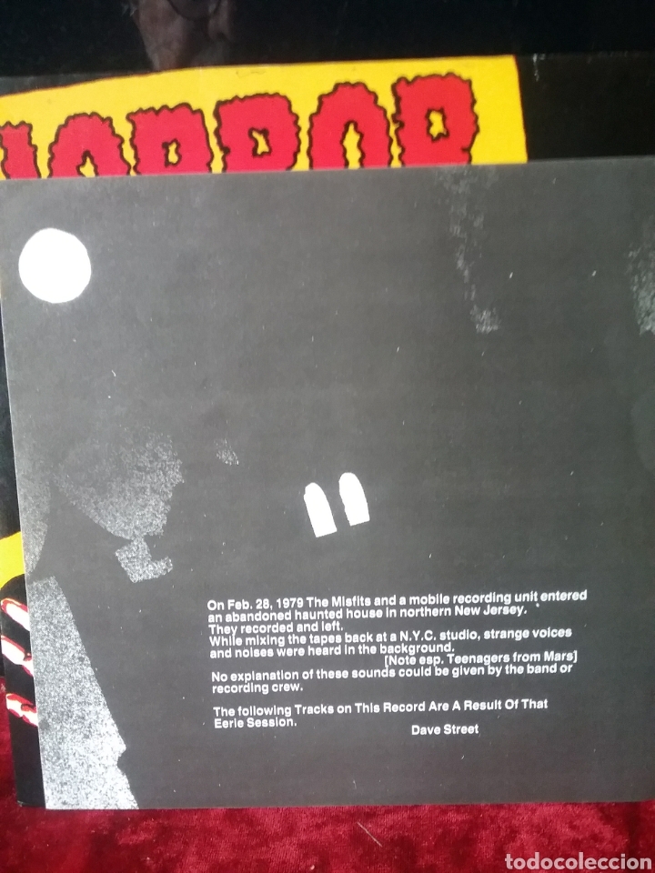 Discos de vinilo: The MISFITS 1993 Reed. Plan Nine Ep. - Foto 5