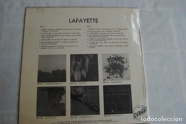 Discos de vinilo: lafayette, embassy cbs 1977. - Foto 2
