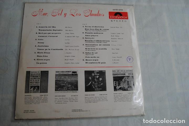 Discos de vinilo: mar, sol y los claudios. polydor. 1965. lp - Foto 2