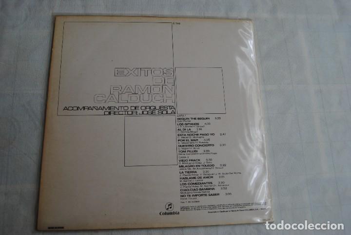 Discos de vinilo: ramon calduch. exitos. columbia lp. 1971 - Foto 2