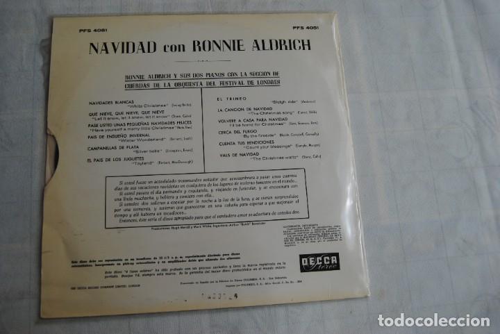 Discos de vinilo: ronnie aldrich navidad. decca lp. 1966 - Foto 2