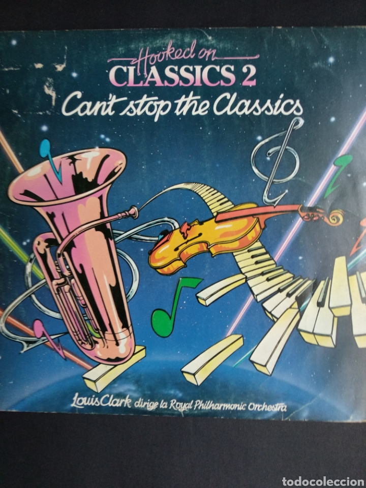 Discos de vinilo: HOOKED ON CLASSICS 2, CANT STOP THE CLASSICS, EDIGSA, 1982 A3 - Foto 1