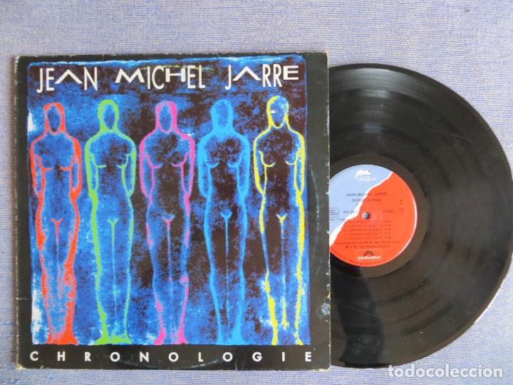 JEAN MICHEL JARRE-CHRONOLOGIE-RARO LP SPAIN 1993 (Música - Discos - LP Vinilo - Electrónica, Avantgarde y Experimental)