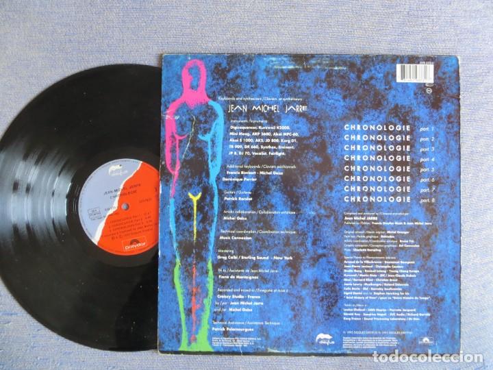 Discos de vinilo: Jean MICHEL JARRE-CHRONOLOGIE-RARO LP SPAIN 1993 - Foto 2 - 283696798