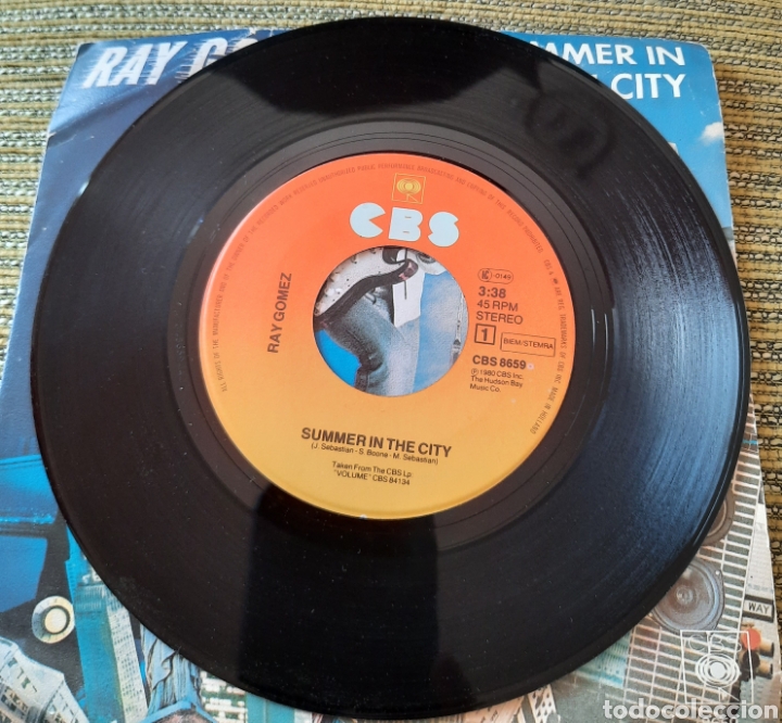 Discos de vinilo: Ray G&oacute;mez- summer in the city - Foto 2