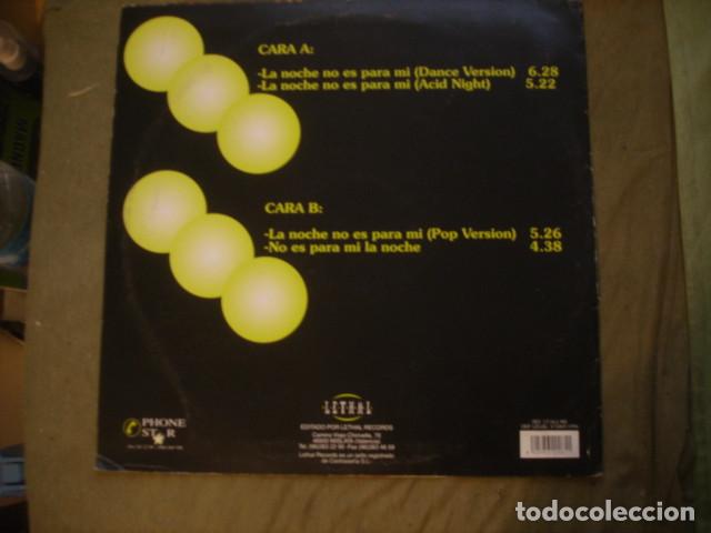 Discos de vinilo: Sara La Noche No Es Para Mi - Foto 2