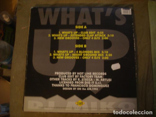 Discos de vinilo: DJ Miko Whats Up (Dance Remix) - Foto 2